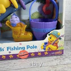 2000 Winnie The Pooh Fishing Pole Toy with Silly Sounds. New In Box. RARE. 94103