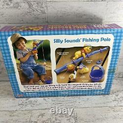 2000 Winnie The Pooh Fishing Pole Toy with Silly Sounds. New In Box. RARE. 94103