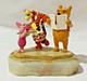 2002 Disney Ron Lee Winnie The Pooh Tigger & Piglet Figurine Onyx Base #546/950