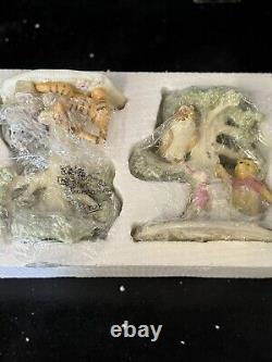 2004 Lenox & Disney Winnie the Pooh Picnic Candlesticks