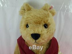 2004 Steiff Growler Winnie The Pooh 20 Bear Limited Edition With Tags 680298
