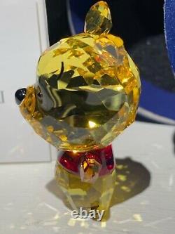 2010 Swarovski Crystal Disney Winnie The Pooh Figurine MIB