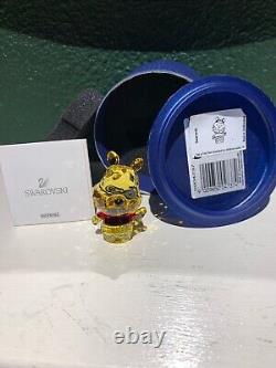 2010 Swarovski Crystal Disney Winnie The Pooh Figurine MIB