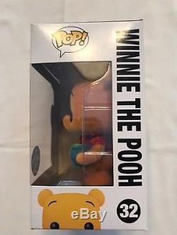2012 SDCC Excl Disney Funko Pop! #32 Winnie the Pooh (Flocked) LE 480