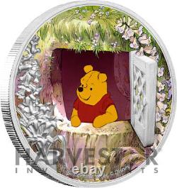 2020 Disney Winnie The Pooh Series Winnie The Pooh 1 Oz. Silver Coin Ogp