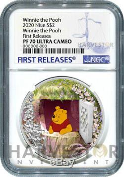 2020 Disney Winnie The Pooh Series Winnie The Pooh Ngc Pf70 First Releases