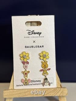 2023 Disney Parks x BaubleBar Winnie the Pooh Dangle Earrings NEW SOLD OUT