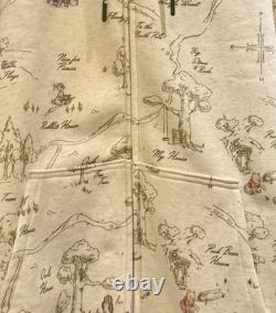 2026 Disney Parks Winnie The Pooh & Friends Allover Zip Sweatshirt Hoodie Large