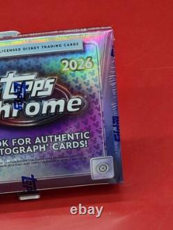2026 Topps Chrome Disney Hobby Box New Factory Sealed Winnie The Pooh 100 Years