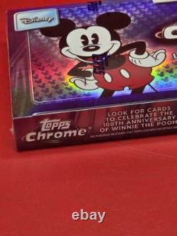 2026 Topps Chrome Disney Hobby Box New Factory Sealed Winnie The Pooh 100 Years