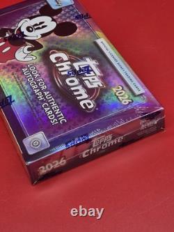 2026 Topps Chrome Disney Hobby Box New Factory Sealed Winnie The Pooh 100 Years