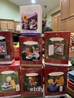 23 Winnie The Pooh Christmas ornaments lot NIB
