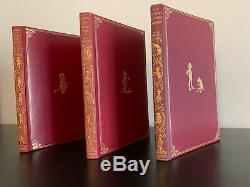 3 Winnie the Pooh Books 1st/1st Deluxe Editions 1926 1928 A A Milne House Corner