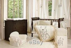 4 Piece Bedding Set Winnie the Pooh Crib Bedding Set