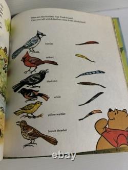 5 x Vintage 1980 Disney's Adventures of Winnie The Pooh Large Golden Books