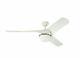 56 In Ceiling Fan Indoor Outdoor Matte White Monte Carlo 3akr56rzw With Remote
