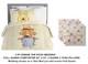 5pc Winnie The Pooh Bedding Full Queen Comforter 2 Sham 2 Throw Pillows New