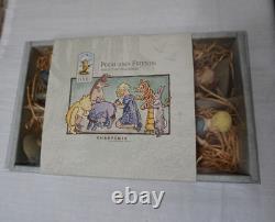 6 Charpente Classic Pooh Figurines Christopher Robin Pooh Bear & Friends