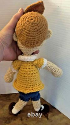 6 Rare Handmade Crochet Winnie The Pooh Characters