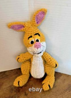 6 Rare Handmade Crochet Winnie The Pooh Characters