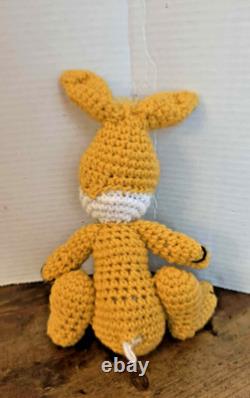 6 Rare Handmade Crochet Winnie The Pooh Characters