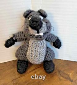 6 Rare Handmade Crochet Winnie The Pooh Characters