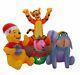 6' Winnie The Pooh & Friends With Honey Pot Airblown Yard Inflatable