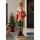 6 Ft. Grand Nutcracker Soldier 23-lights Led Standing Figure Christmas Decor