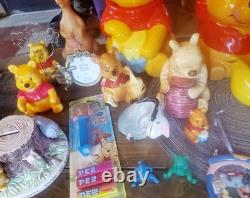 60's-90's WINNIE THE POOH Disney Lrg Collection COOKIE JARS, FIGURINES Etc