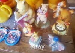 60's-90's WINNIE THE POOH Disney Lrg Collection COOKIE JARS, FIGURINES Etc