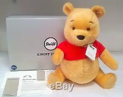 683213 Winnie the Pooh Bear 50th Anniversary Limited Edition 42cm by Steiff