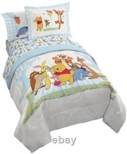 7 Piece Full Winnie The Pooh Comforter Set Franco Kids Sheets Pillow Covers