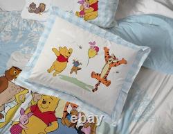 7 Piece Full Winnie The Pooh Comforter Set Franco Kids Sheets Pillow Covers
