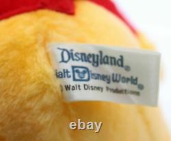 70s Walt Disney Productions World Disneyland 8 Winnie the Pooh Bear Plush Doll