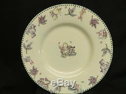 8pc Disney WINNIE THE POOH Character Dinner Dishes China Plates & Bowls for 4