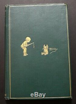 A. A. MILNE. WINNIE THE POOH. 1st edition, 1st printing. 1926