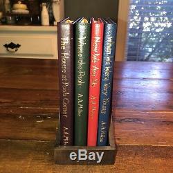 A. A. Milne Easton Press 4 Volume Set Leather Books Winnie The Pooh Collector