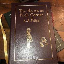 A. A. Milne Easton Press 4 Volume Set Leather Books Winnie The Pooh Collector