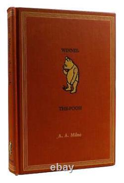 A. A Milne WINNIE THE POOH 1st Edition Thus