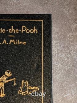 A. A. Milne Winnie-the-Pooh Easton Press Four Volume Collector's Edition Set
