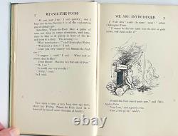 A. A. Milne-Winnie the Pooh Fifth Edition 1927 Mathuen & Co Decorations E Shepard