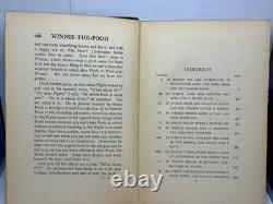 A. A. Milne Winnie-the-Pooh Hardcover Illustrated Ernest H. Shepard Dutton 1926