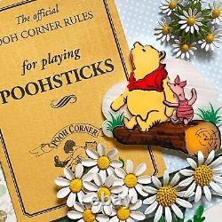 A Little Smackerel of Something 4 Piece Winnie-the-Pooh Lipstick & Chrome Set
