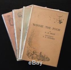 AA Milne / Pooh Tetralogy Winnie the Pooh/When We Were Very Young/The 1st ed