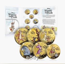 Adventures In 100 Ache Wood Winnie The Pooh Complete 2025 Coin Collection