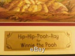 Animated Animations LE of Walt Disney Winnie The Pooh Hip-hip-Pooh-Ray