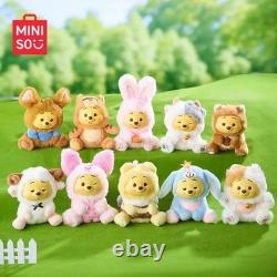 Authentic Miniso Winnie The Pooh Plush Vinyl Blind Box Set Of 9