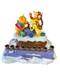 Authernic Rare Winnie The Pooh Disney Hanukkah Menorah Rabbot Tigger Collectible