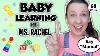 Baby Learning With Ms Rachel First Words Songs And Nursery Rhymes For Babies Toddler Videos