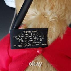Beverly White Winnie the Pooh Teddy Bear 2000 Limited From Japan